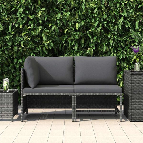 vidaXL Loungeset met kussens - 30% korting