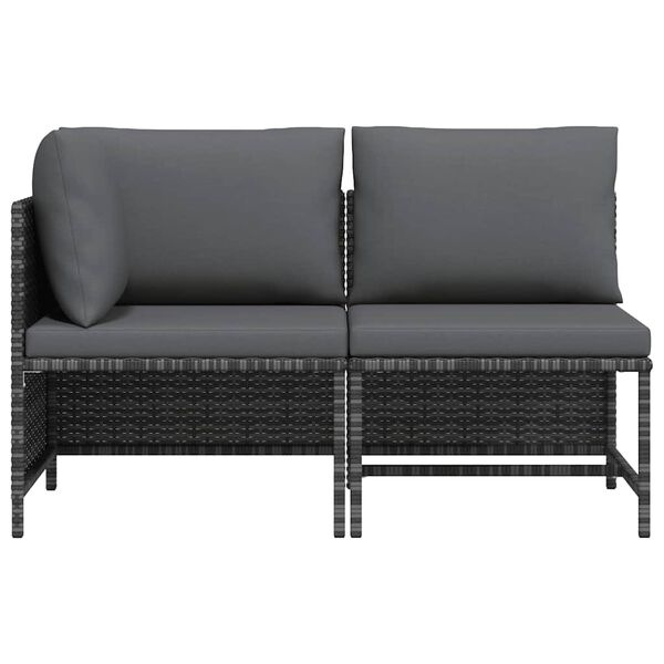 vidaXL Loungeset met kussens - 30% korting