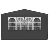 vidaXL Partytent 4x9m Antraciet - 35% Korting - Nu met zijwanden!
