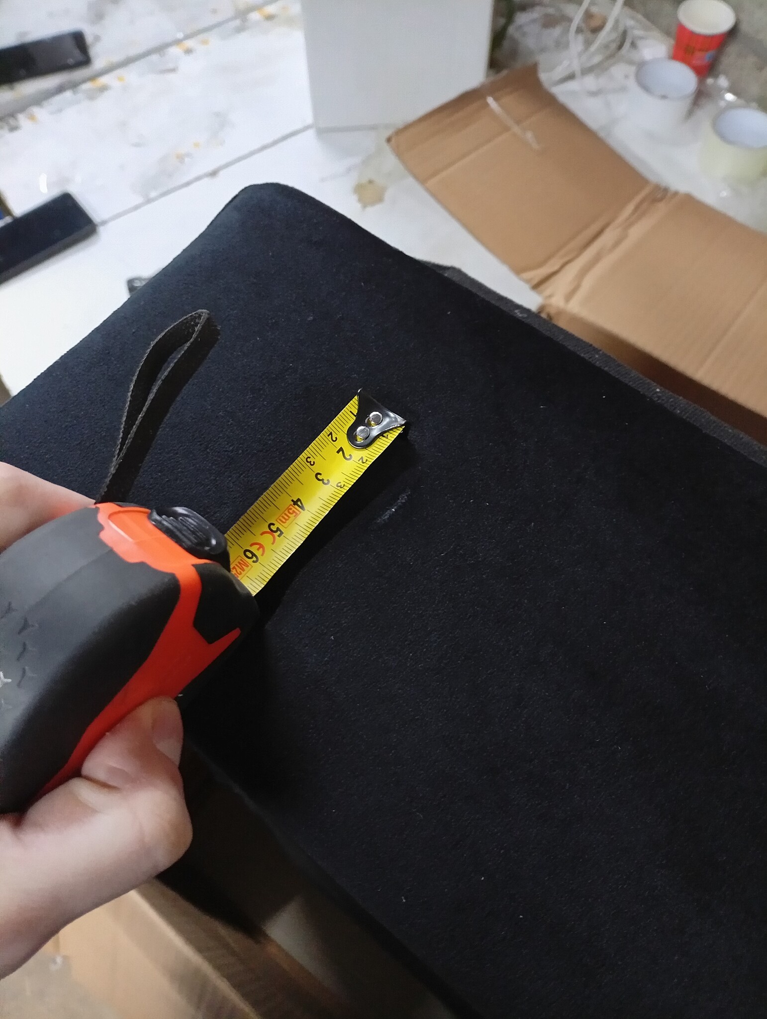 vidaXL Fluweel Zwarte Kruk - 55% Korting!