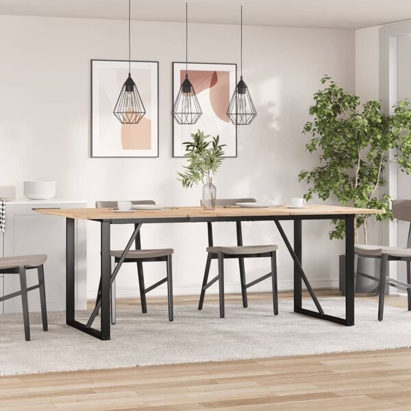 vidaXL Eettafelpoten Gietijzer O-frame - 30% Korting