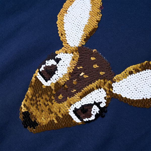 Kindershirt Lange Mouwen 140 Marineblauw | 30% Korting!