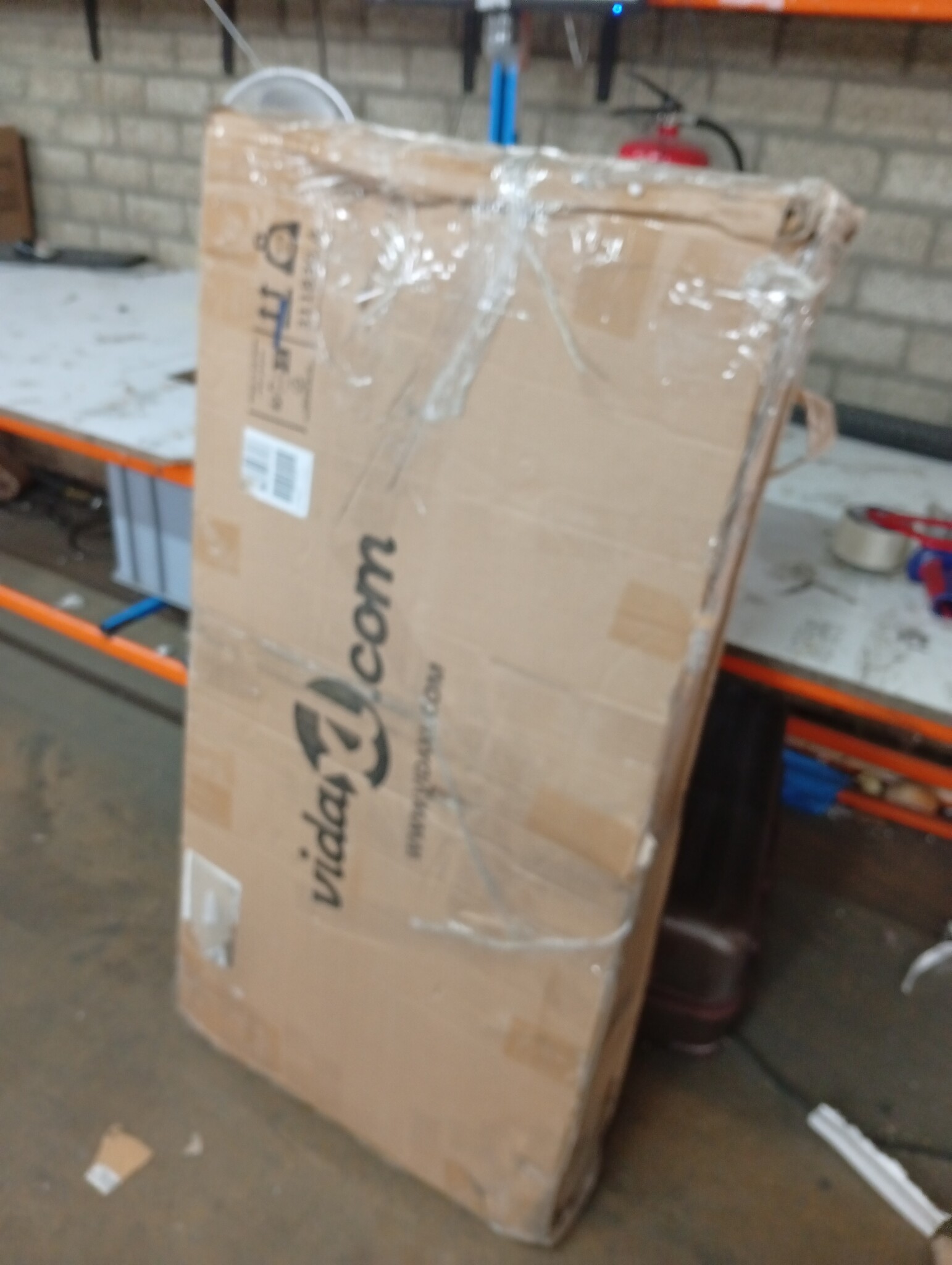 vidaXL Tuinbank Acaciahout 120cm met Kussen - 55% Korting