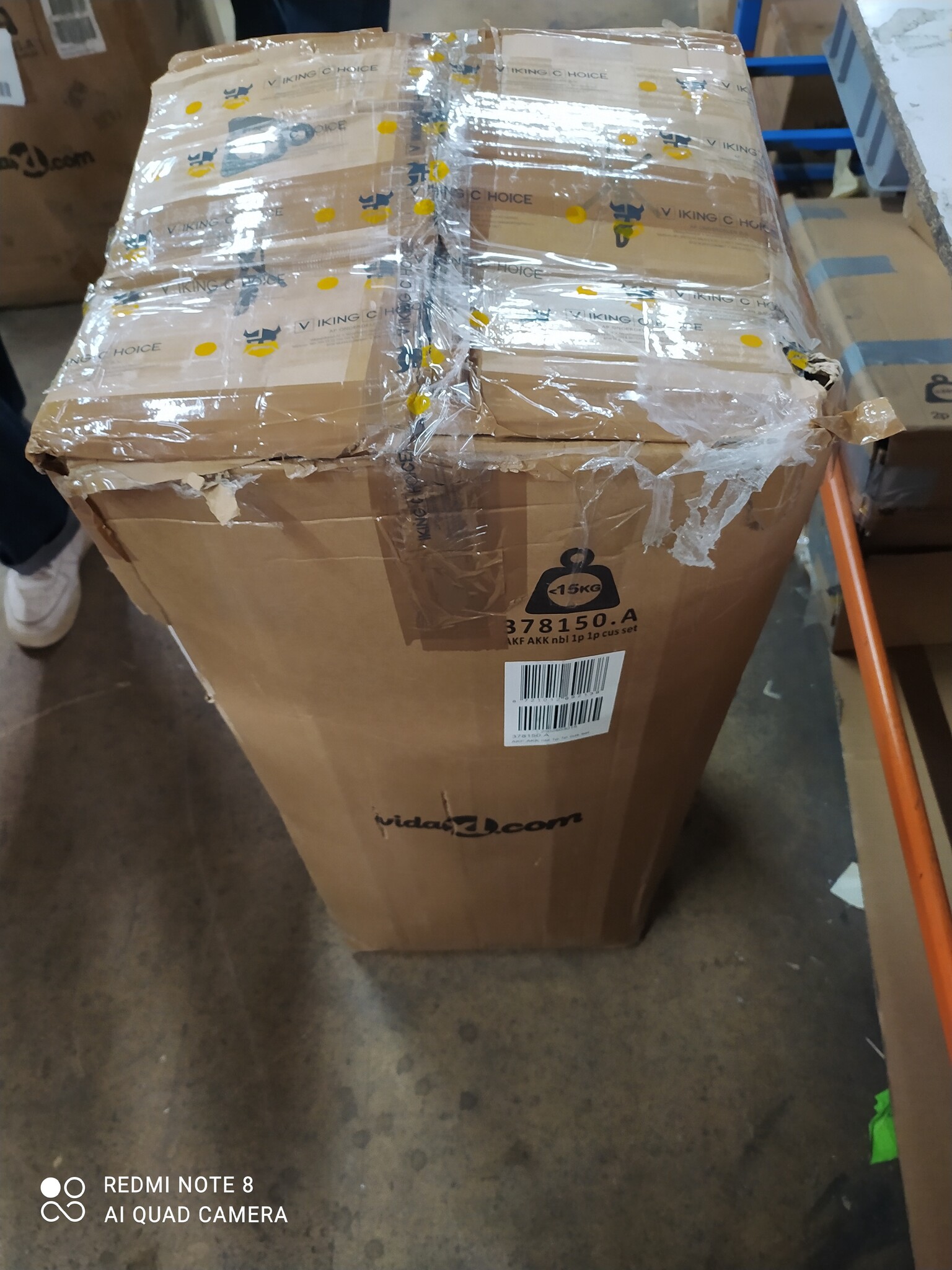 vidaXL Palletkussens 2 st. Marineblauw - 55% Korting