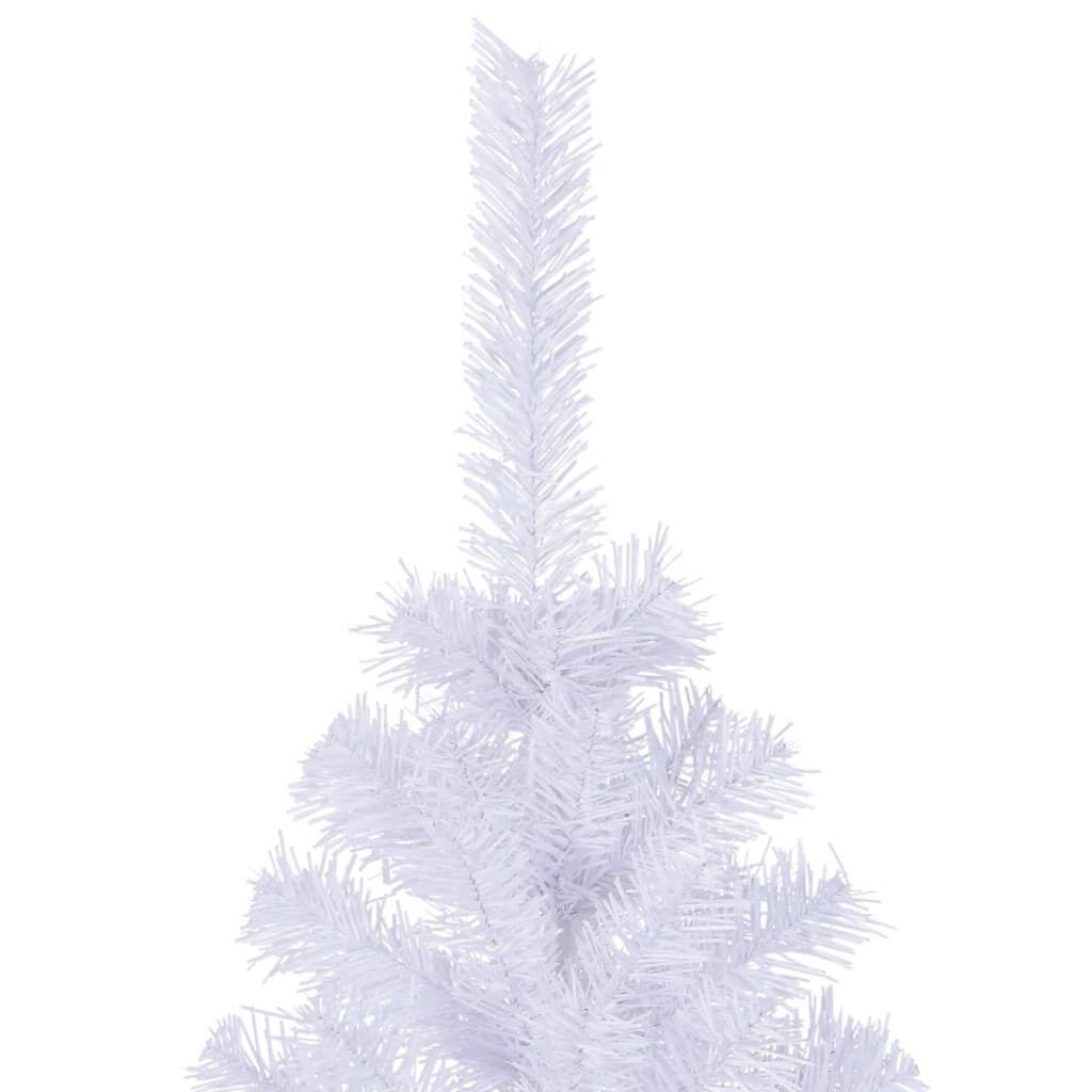 vidaXL Witte Kunstkerstboom 210cm - 35% Korting