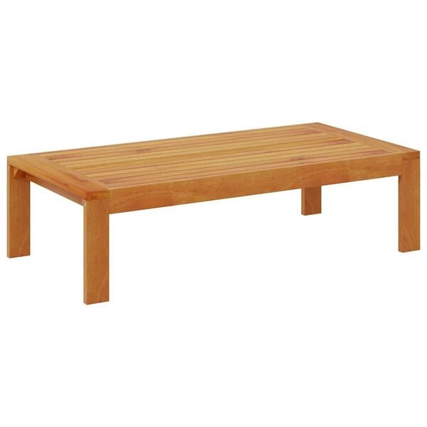 vidaXL Tuintafel Massief Acaciahout 100x50x27 cm - 35% Korting