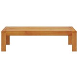 vidaXL Tuintafel Massief Acaciahout 100x50x27 cm - 35% Korting