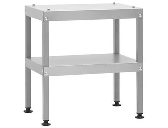 vidaXL Tafel Rookoven - Gegalvaniseerd Staal - 40x28x44,5 cm - Nu 35% Korting!