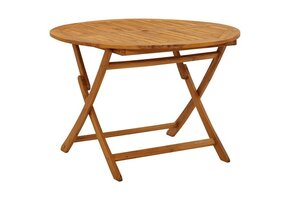 vidaXL Tuintafel Acaciahout 110cm - Inklapbaar - 55% Korting