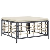 vidaXL Tuinvoetenbank met kussen | 35% Korting | Retourproduct