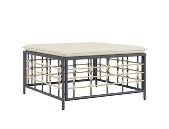 vidaXL Tuinvoetenbank met kussen | 35% Korting | Retourproduct