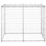 vidaXL Hondenkennel Buiten met Dak - 110x220x180 cm - Nu 35% Korting!