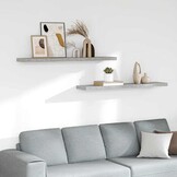 vidaXL Zwevende Wandschappen (2 stuks) - 35% Korting!