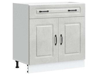 vidaXL Keukenonderkast Kalmar - Betongrijs | 35% Korting