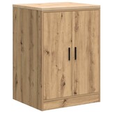 vidaXL Garagekast Grenenhout (60x51x85cm) Artisan Eiken - 30% Korting!