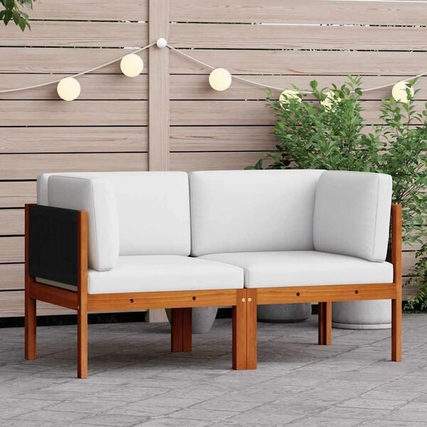 vidaXL Tuinhoekbanken 2 st - Massief Acaciahout - Nu 35% Korting!