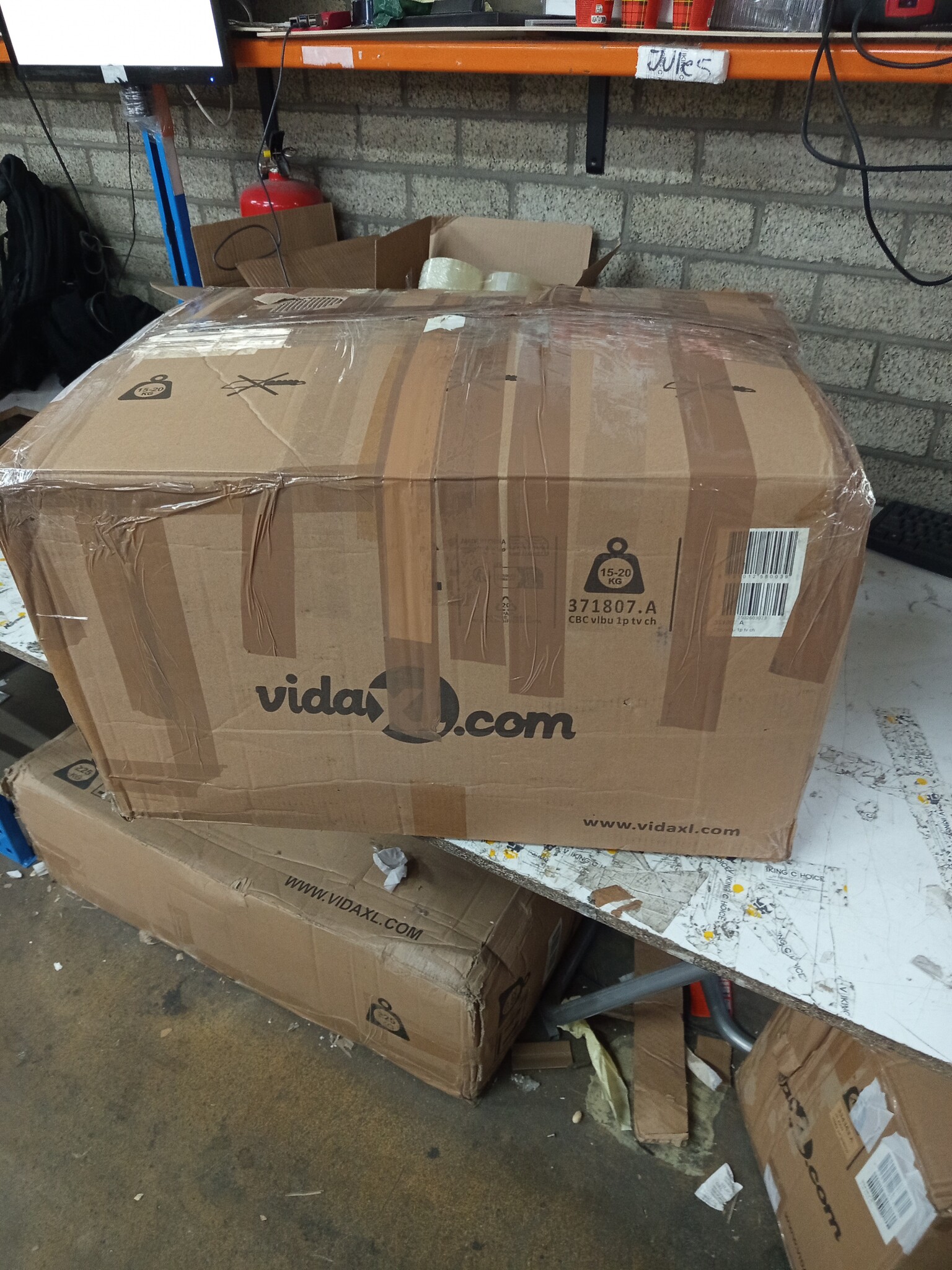 vidaXL Fauteuil Fluweel Blauw - 55% Korting