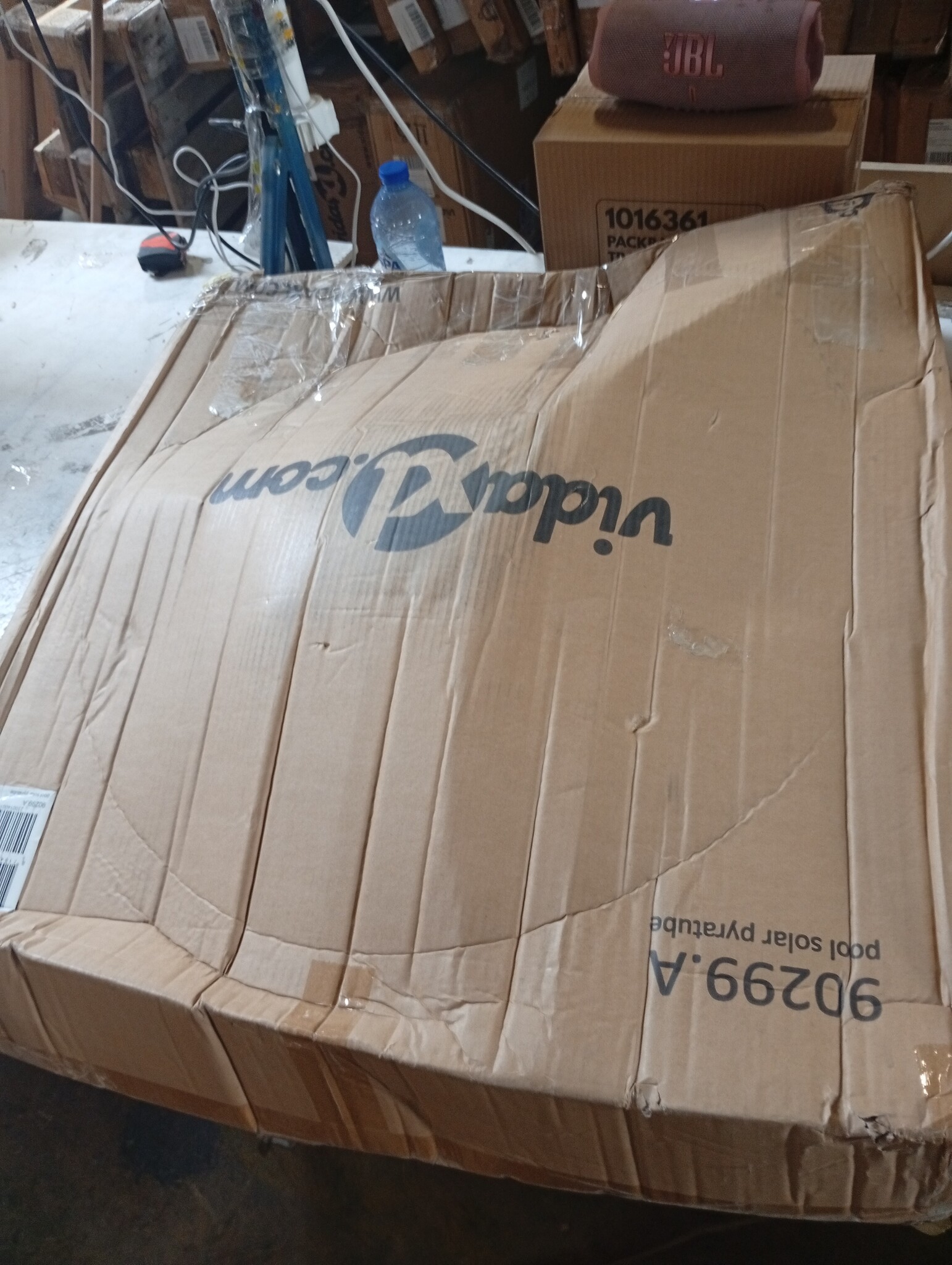 VidaXL Zwembadverwarming Solar: 55% Korting!