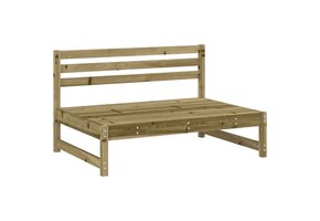 vidaXL Tuinmiddenbank Grenenhout 120x80 cm - 30% Korting!