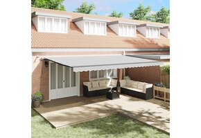 Markies Antraciet 6x3m Metaal - 35% Korting