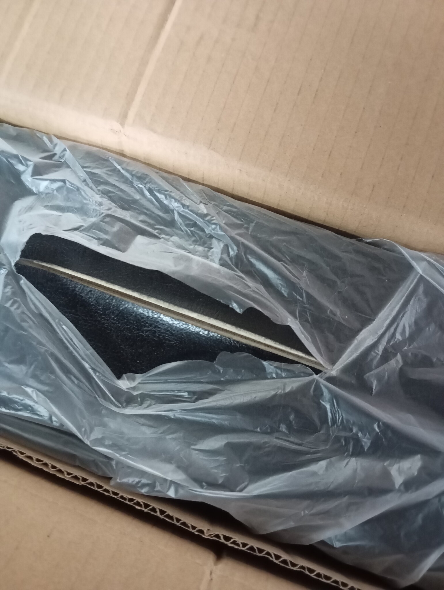 vidaXL Driezitsbank Kunstleer Zwart - 60% Korting