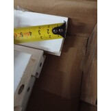 vidaXL Schuifdeur Wit (90x208cm) - Massief Grenenhout | -60%