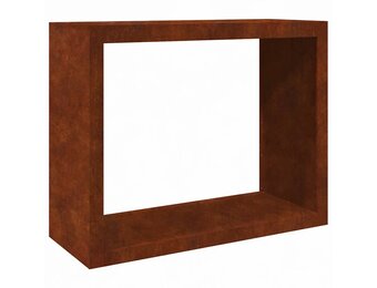 vidaXL Brandhoutrek 100x40x80cm Staal - 35% Korting!