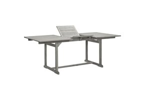 vidaXL Tuintafel Massief Acaciahout - 55% Korting!