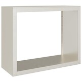 vidaXL Brandhoutrek 100x40x80cm Staal - 35% Korting!