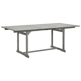 vidaXL Tuintafel Massief Acaciahout - 55% Korting!