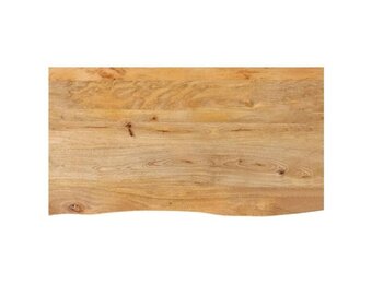 VidaXL Tafelblad Natuurlijke Rand Mangohout 110x60 cm - 47% Korting