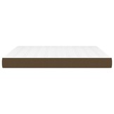 VidaXL Pocketveringmatras 160x200cm - Donkerbruin (35% korting!)