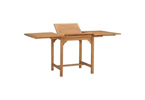 vidaXL Teakhouten Tuintafel Verlengbaar - 35% Korting!