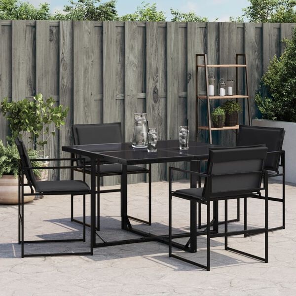 vidaXL Tuinstoelen 4 st met kussens | -35%
