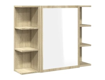 Badkamerspiegelkast 80cm Sonoma Eiken - 35% Korting
