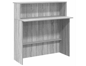 VidaXL Receptiebalie - Grijs Sonoma Eiken - 30% Korting!