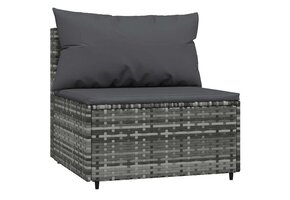 vidaXL Tuinmiddenbank met kussens - 35% Korting!