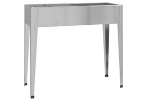 vidaXL Plantenbak Staal 100,5x40,5x90 cm - 35% Korting!