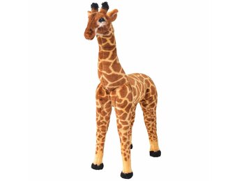 vidaXL XXL Pluche Giraffe - 35% Korting!