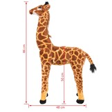 vidaXL XXL Pluche Giraffe - 35% Korting!
