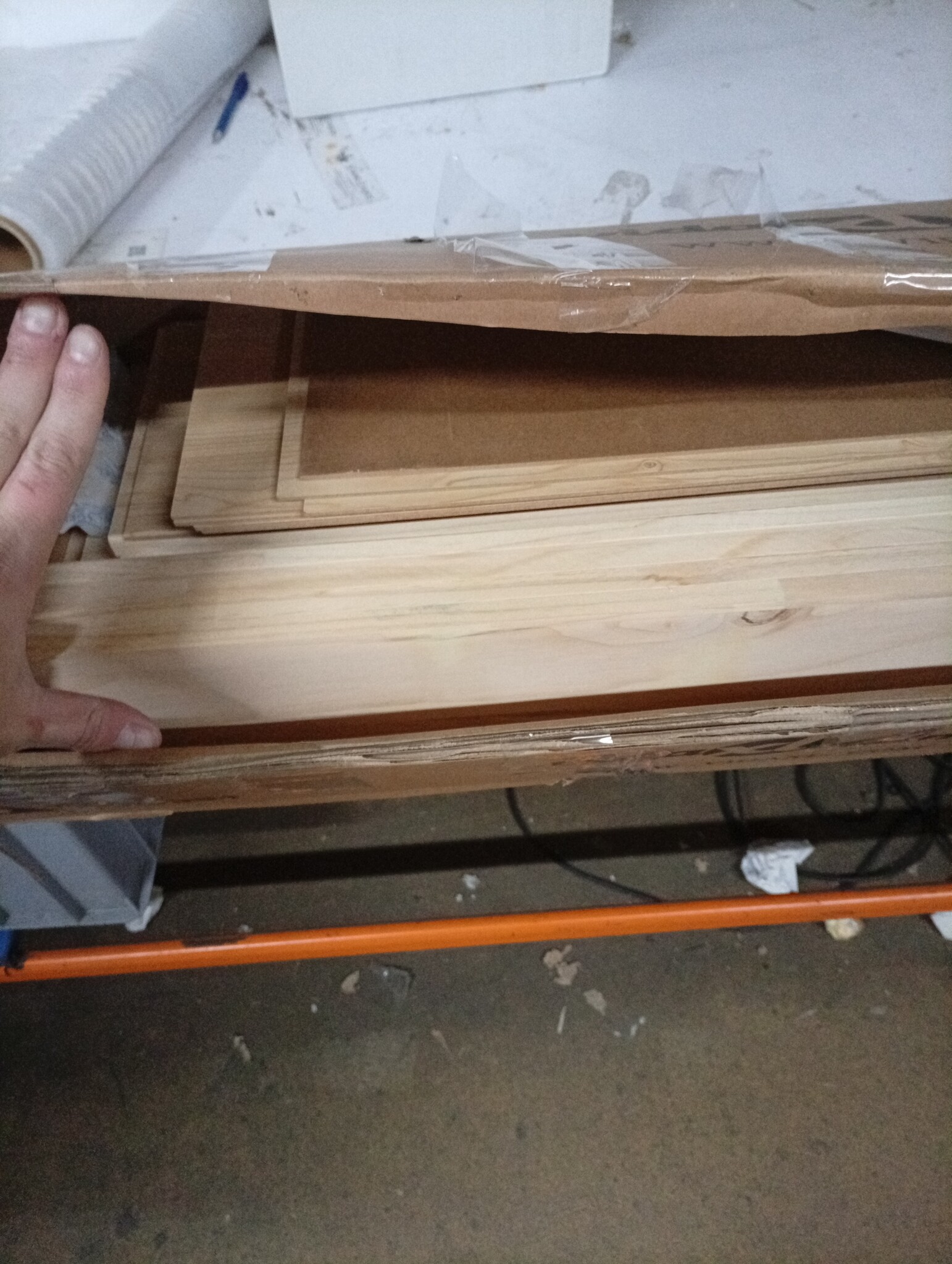 vidaXL Bedlades 4 stuks Grenenhout - 60% Korting!