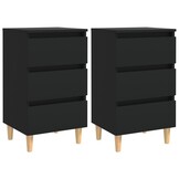 VidaXL Nachtkastjes 2 stuks - 35% Korting! Scandinavisch Design