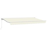 vidaXL Zonnescherm Crème 400x200 cm - 62% Korting