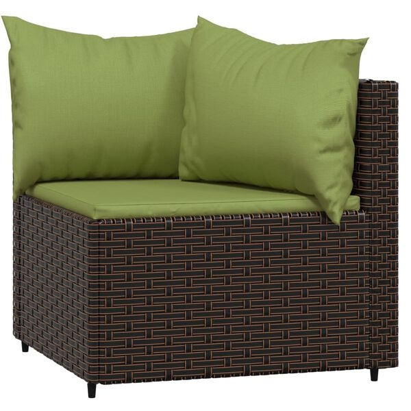 VidaXL 4-delige Loungeset met Kussens - 40% Korting!