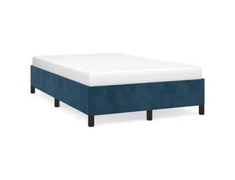 VidaXL Bedframe Blauw Fluweel 120x190 cm | 30% Korting