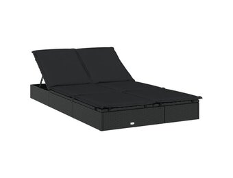 vidaXL Ligbed met Kussens (2-persoons) - 40% Korting!