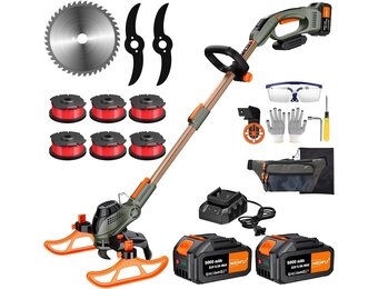 Accu Grastrimmer 21V: Krachtig & Compleet (30% Korting)