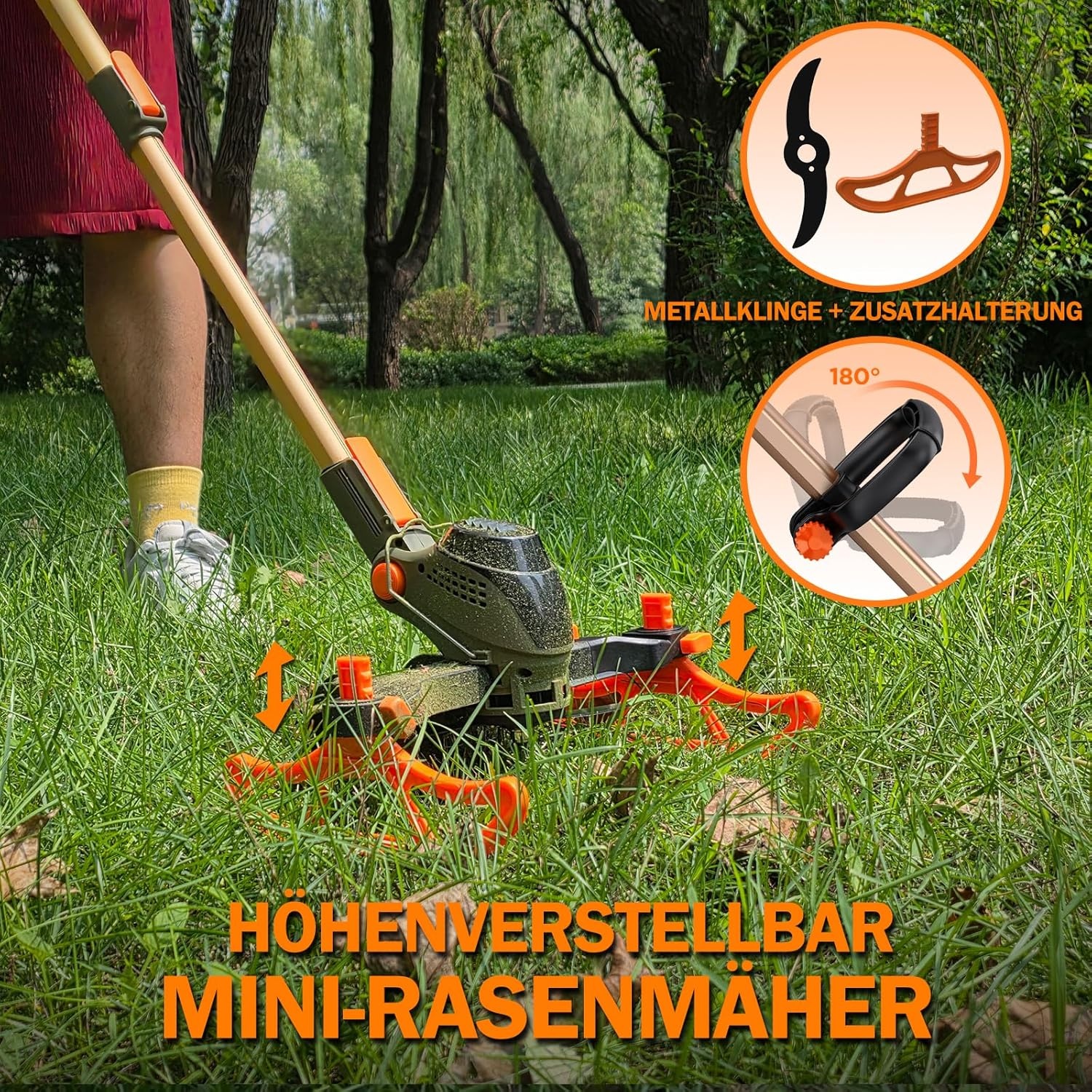 Accu Grastrimmer 21V: Krachtig & Compleet (30% Korting)