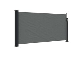 VidaXL Uittrekbaar Windscherm 100x300cm Antraciet - 60% Korting