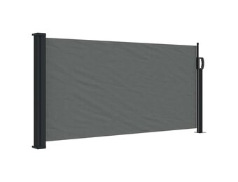 VidaXL Uittrekbaar Windscherm 100x300cm Antraciet - 60% Korting